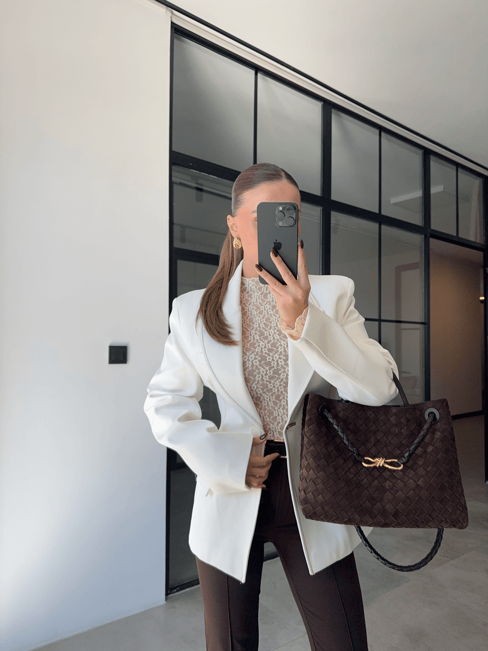 BELDEN OTURTMALI PREMİUM EKRU DENİM CEKET