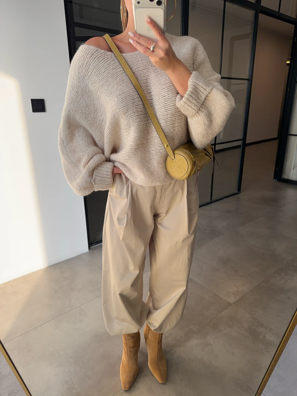 KOLU KATLI KAYIK YAKA SELANİK ÖRGÜ KAZAK