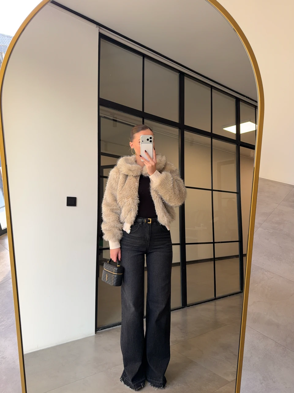 WİDE LEG FÜME LİKRALI JEAN