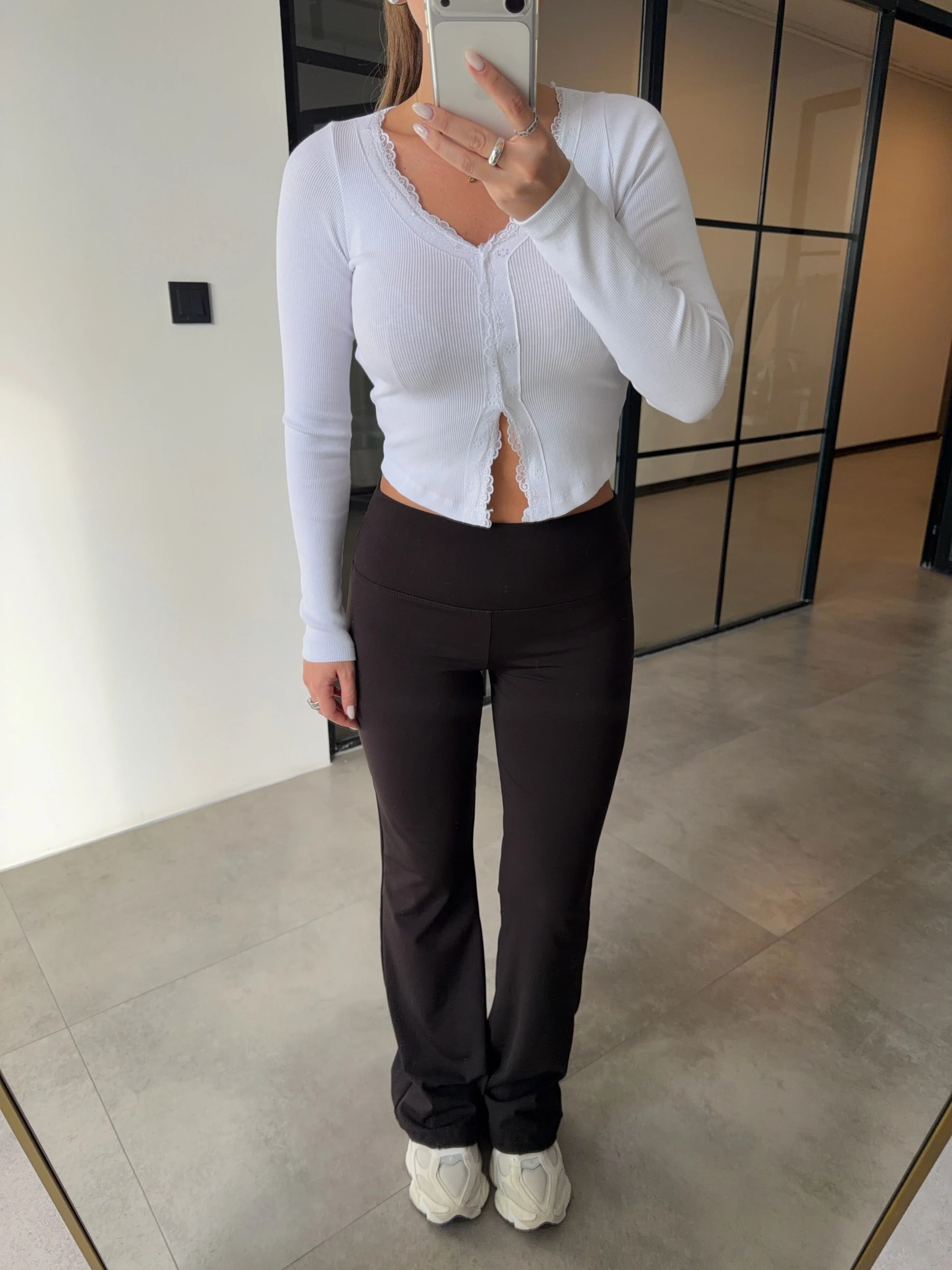 İSPANYOL PAÇA SİYAH TAYT