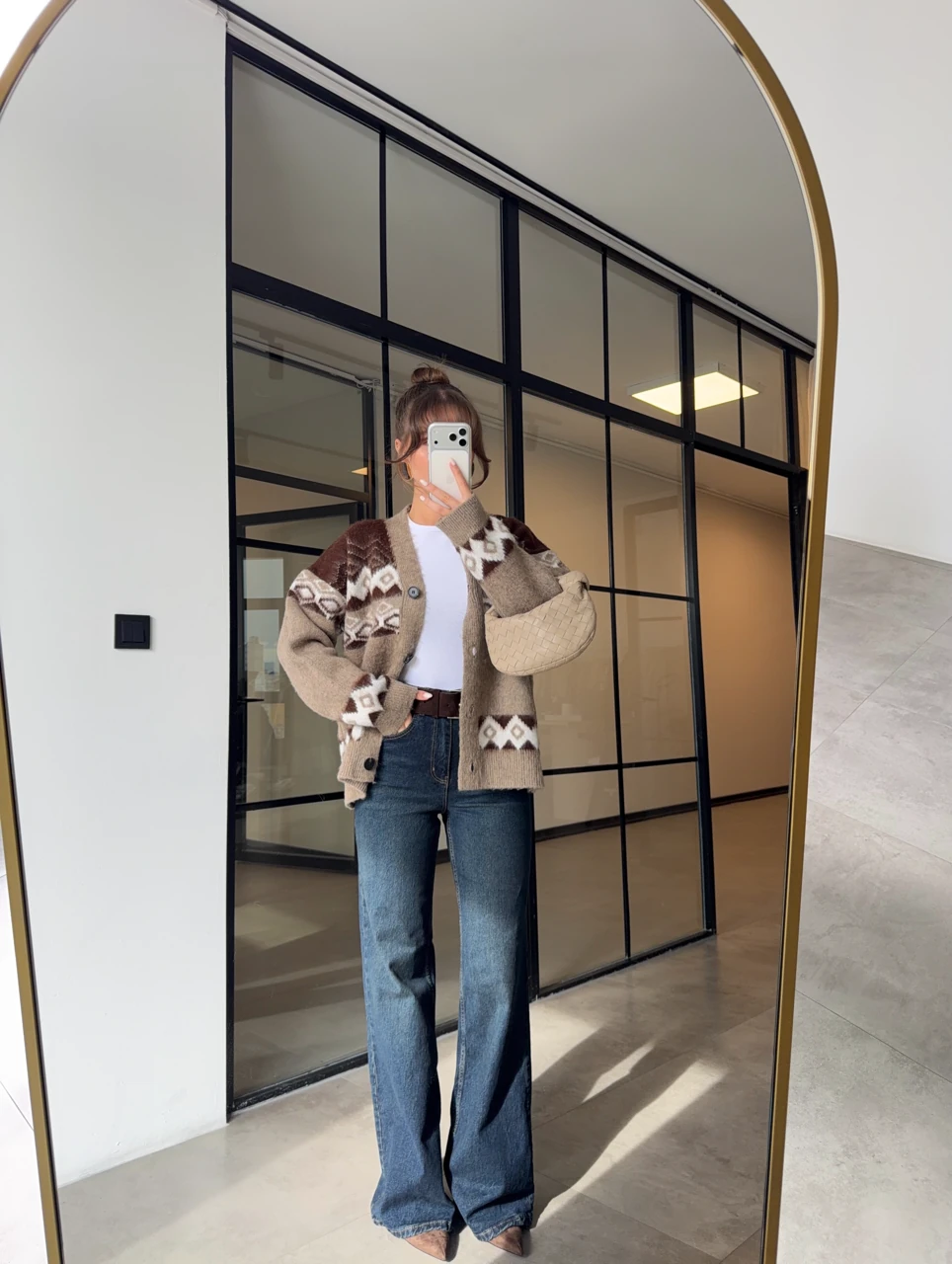 DESENLİ ŞARDONLU HIRKA