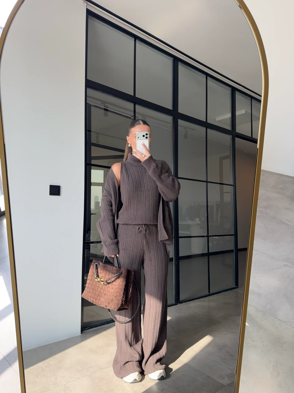 BOĞAZLI DESENLİ 3'LÜ VİZON TRİKO TAKIM