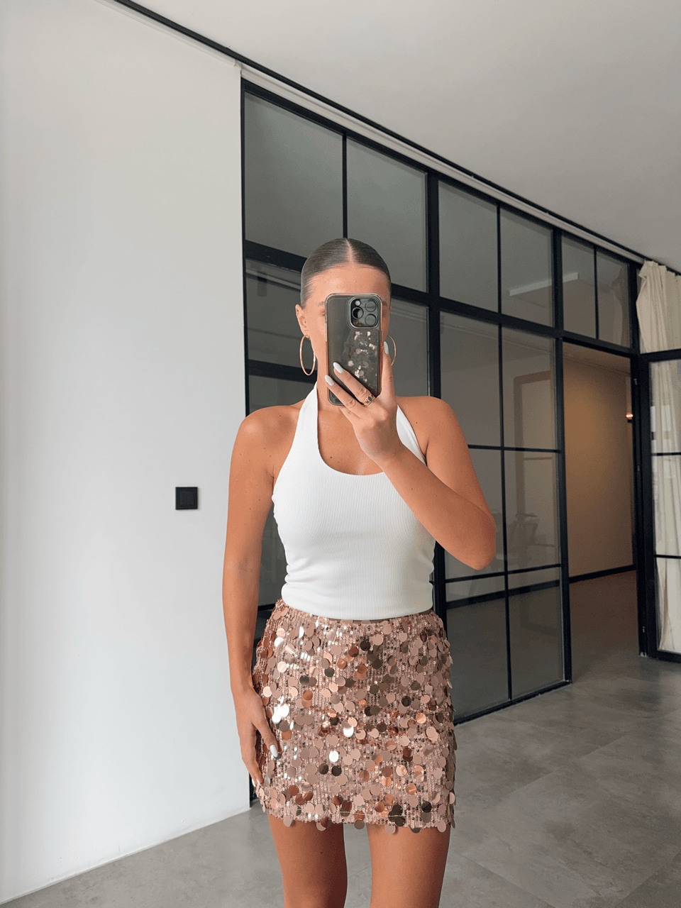ROSEGOLD PULLU ETEK