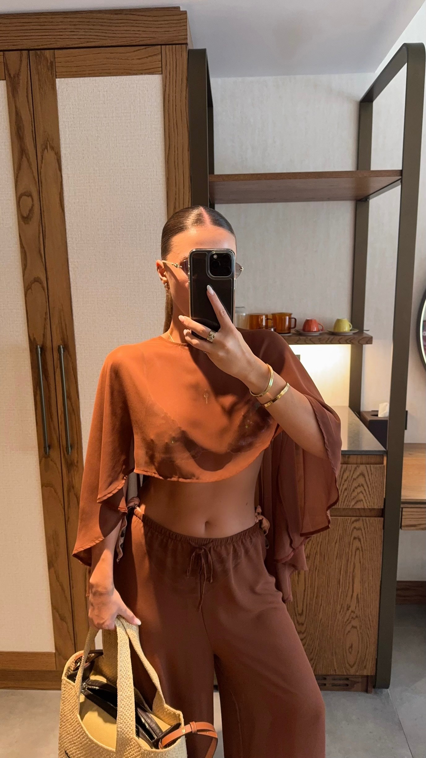 IRIS BROWN SET