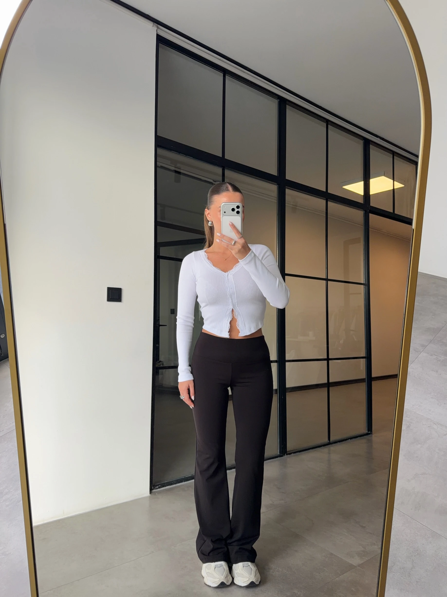 İSPANYOL PAÇA SİYAH TAYT