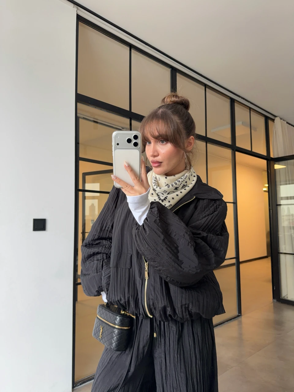 ŞİŞME MONT PAÇA DÜĞMELİ PANTOLON TAKIM