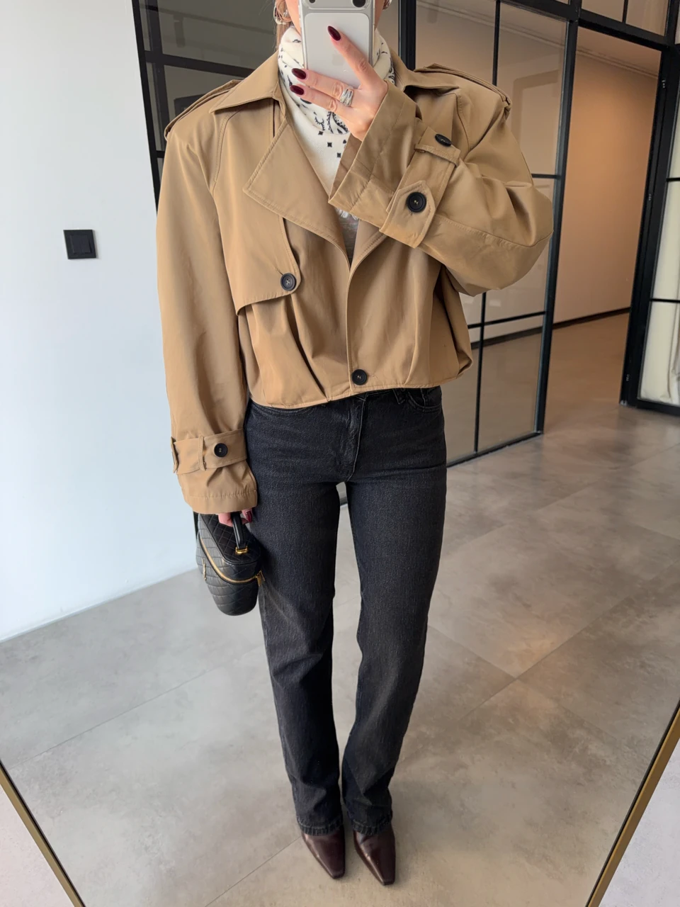 VATKALI CAMEL BALON TRENÇKOT