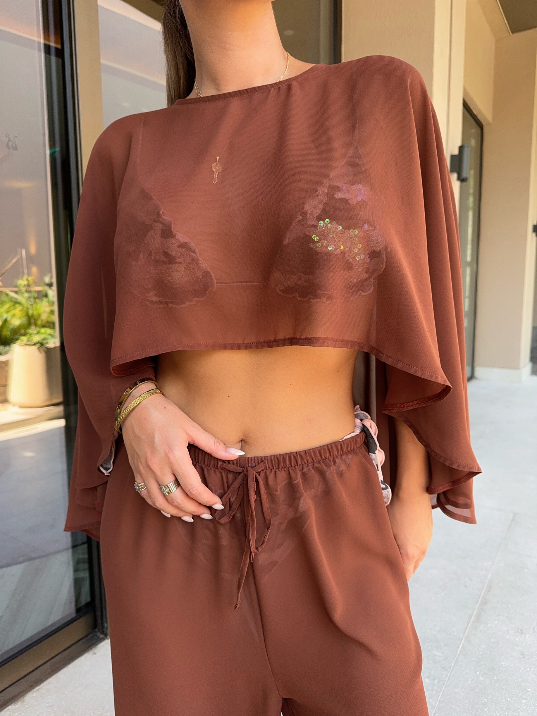 IRIS BROWN SET