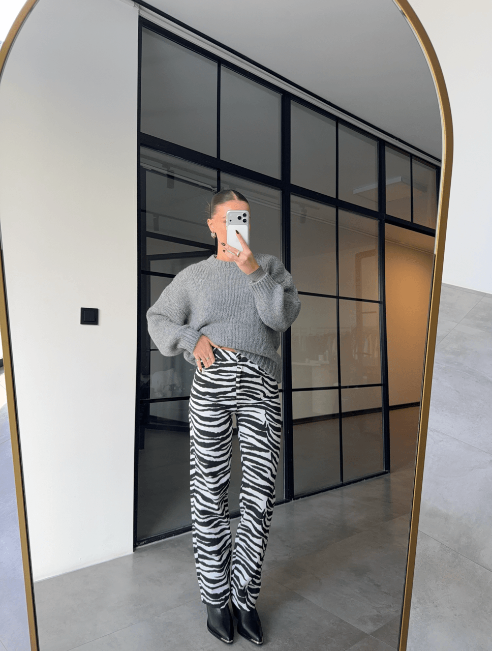 ZEBRA DESEN PANTOLON