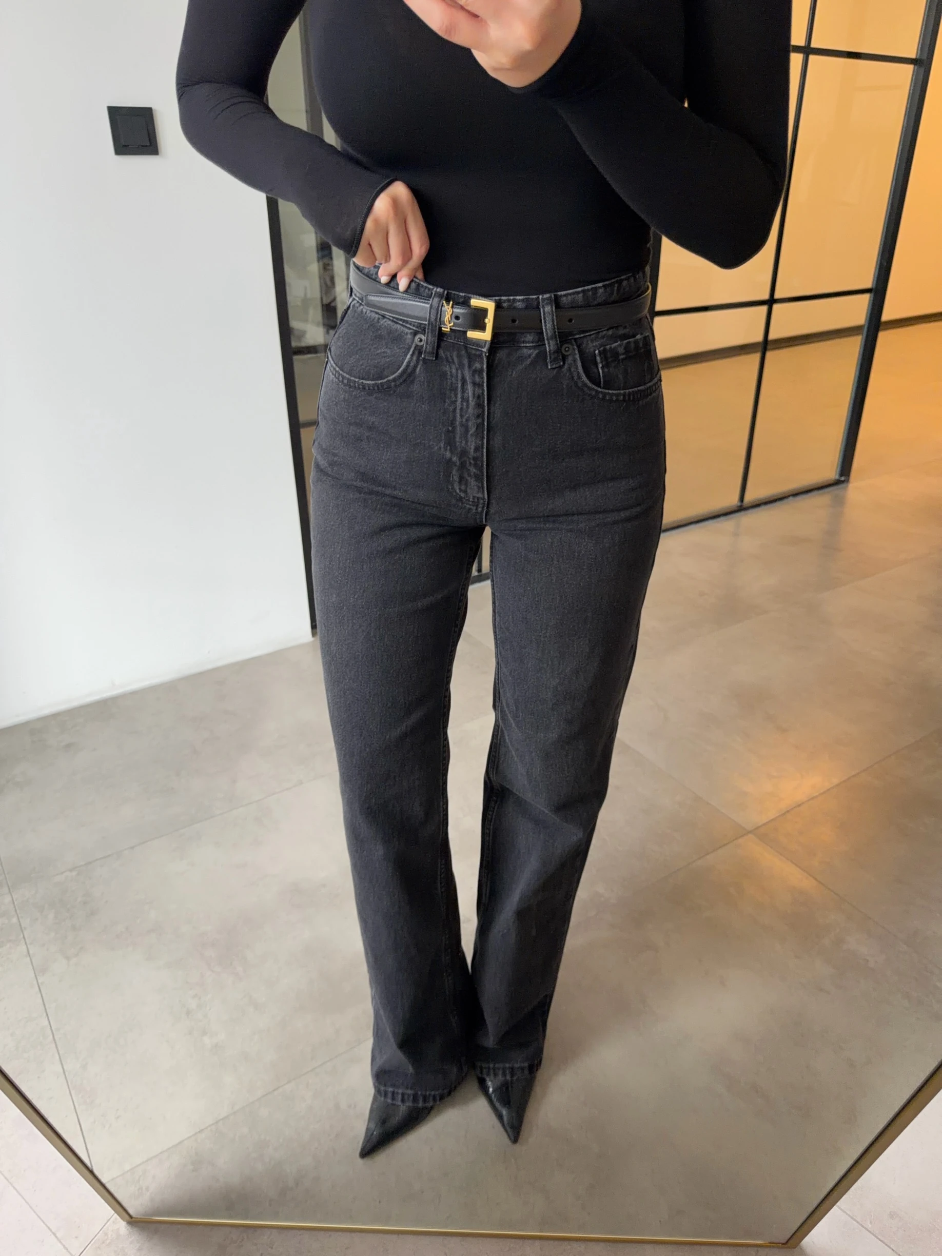 ANTRASİT STRAİGHT JEAN