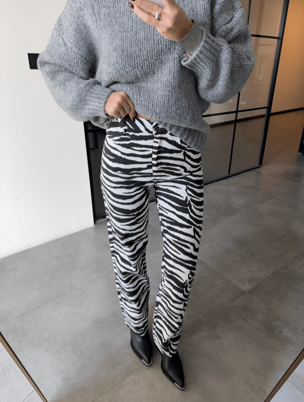 ZEBRA DESEN PANTOLON