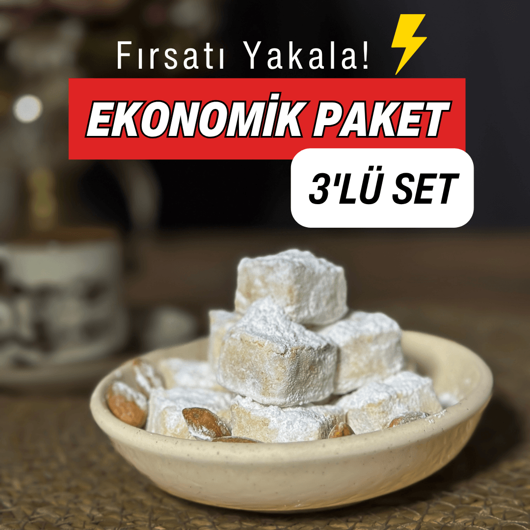 Kare Kesim Kavala Kurabiyesi 3x500 g