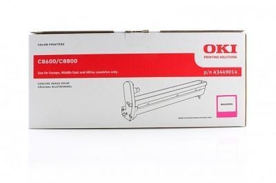 OKI 43449014 Kırmızı Magenta Orjinal Drum Ünitesi C8600 / C8800 Kutusuz