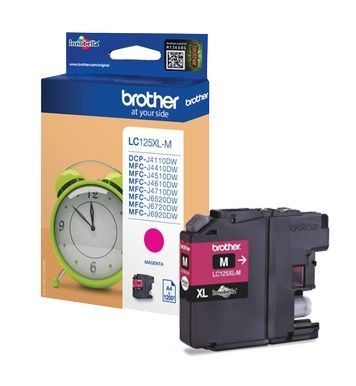 Brother LC125XL Kırmızı Yüksek Kapasite  High Capacity Magenta Kartuş