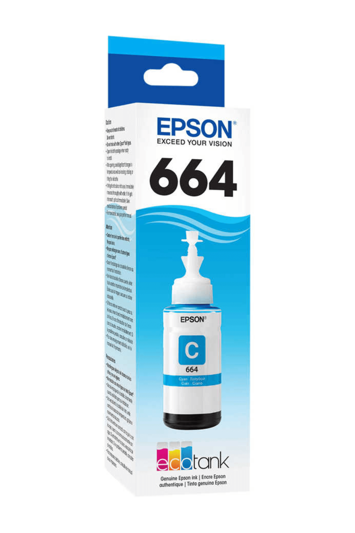 Epson T6642 - C13T6642A Mavi Orijinal Mürekkep Kartuş