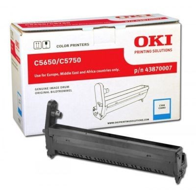 OKI 43870007 Mavi Cyan Orjinal Drum Ünitesi C5650 / C5750