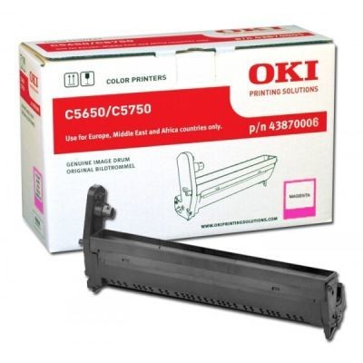 OKI 43870006 Kırmızı Magenta Orjinal Drum Ünitesi C5650 / C5750