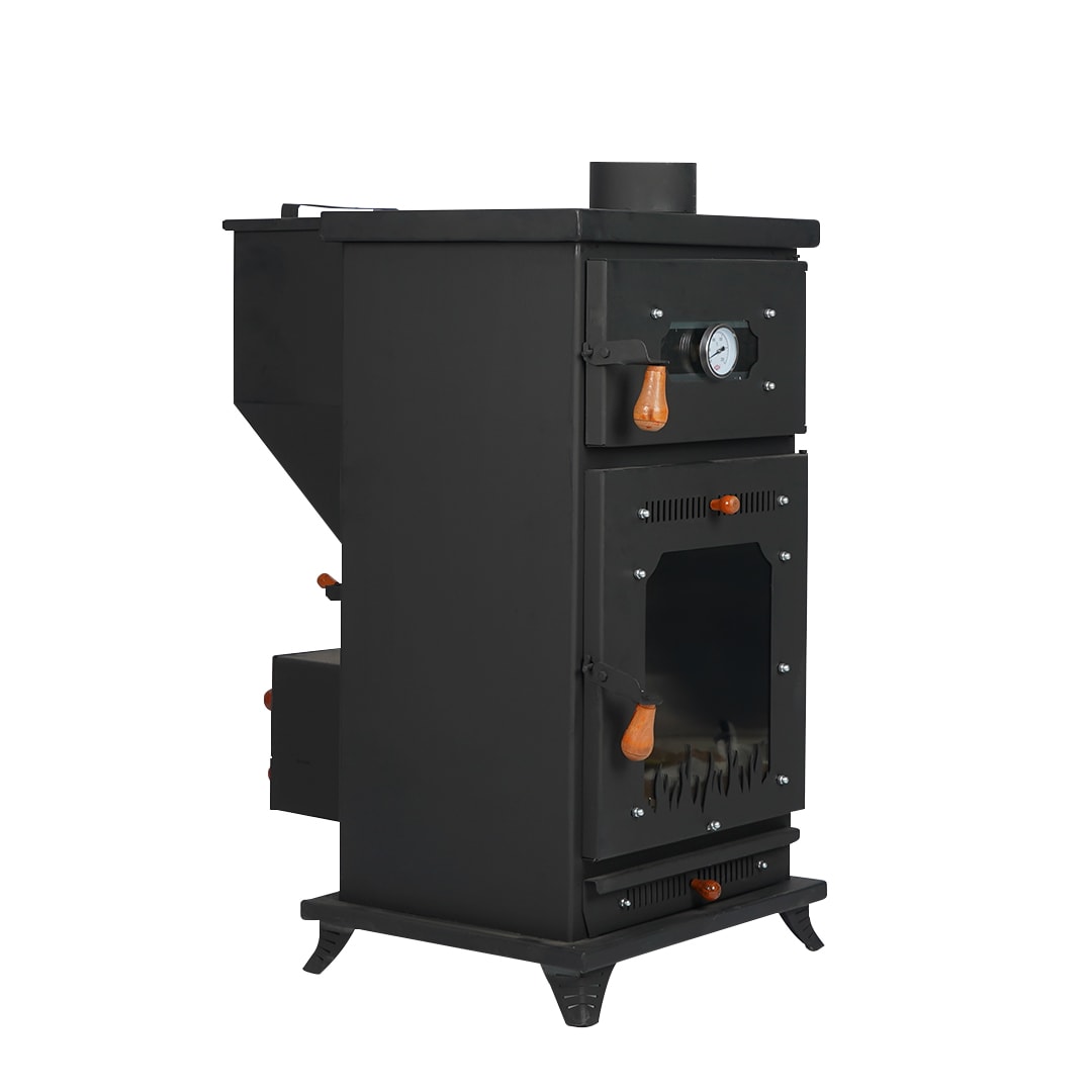 Manuel Fırınlı Odunlu Pelet Soba