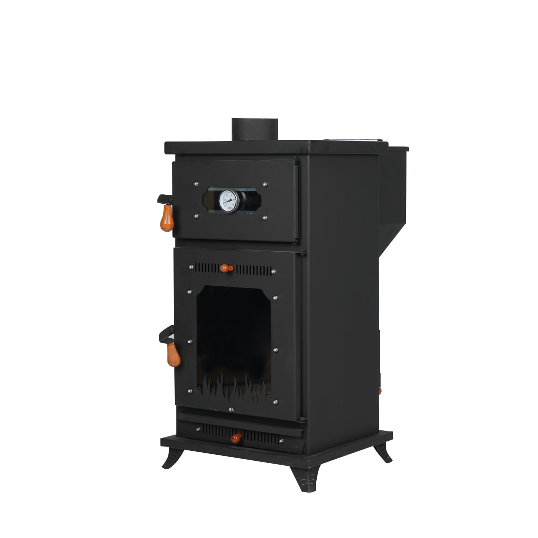 Manuel Fırınlı Odunlu Pelet Soba