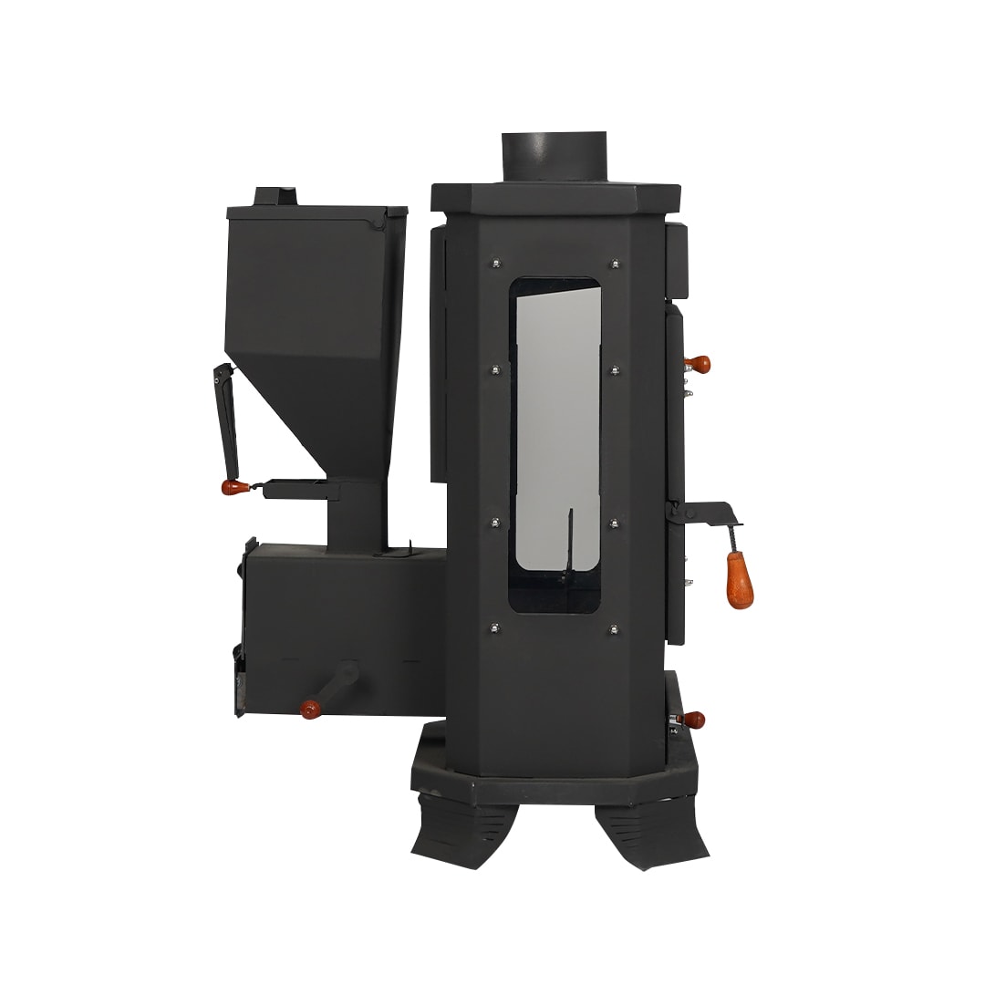 Manuel Fanlı Şömine Tipi Pelet Soba