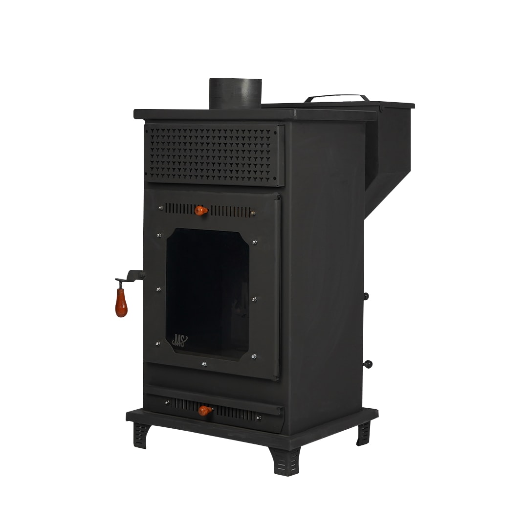 Manuel Fanlı Odunlu Pelet Soba