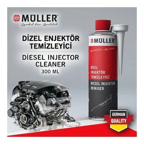 Müller Dizel Enjektör Temizleyici Yakıt Katkısı 300 Ml