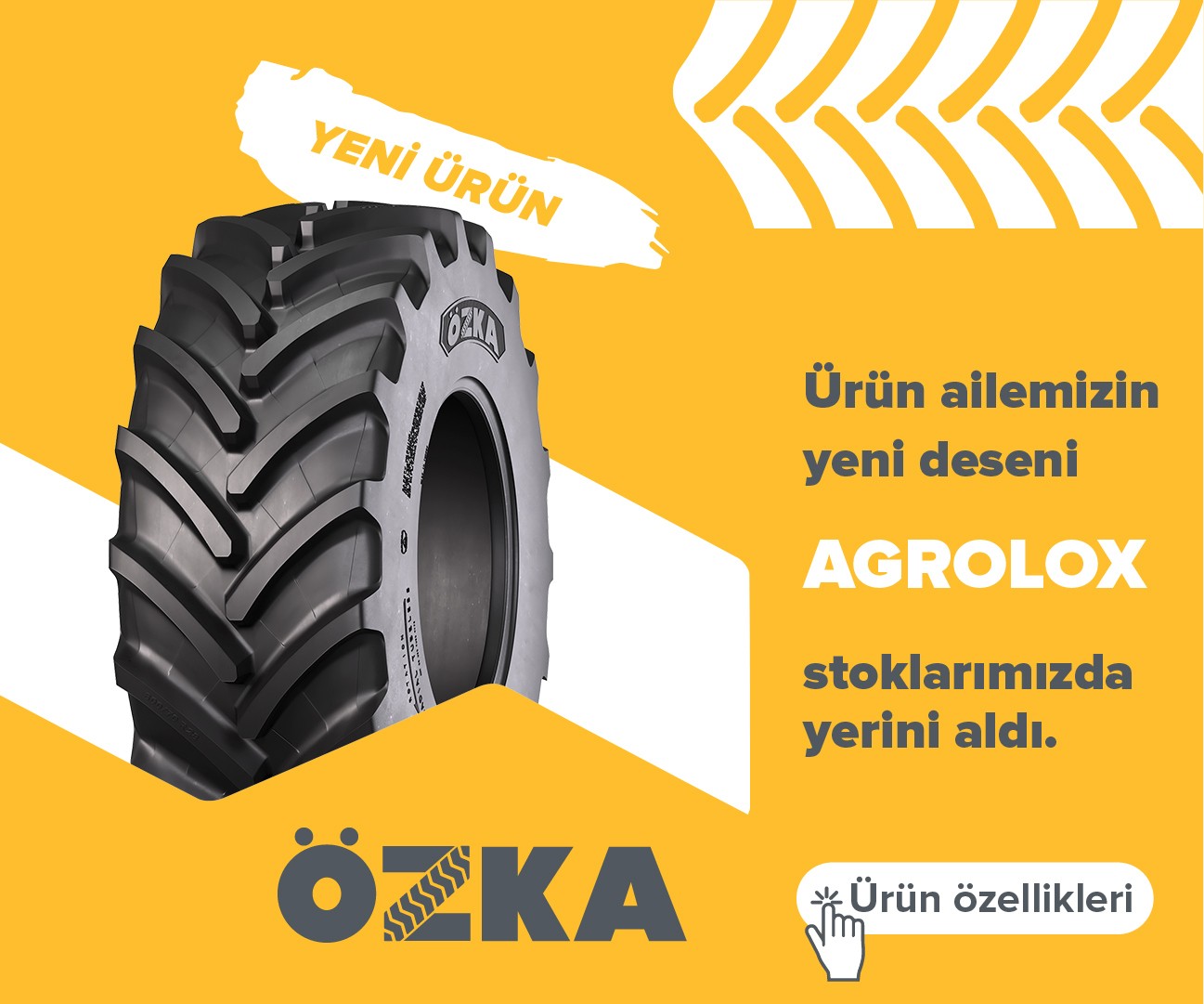 520/70R38 Özka Agrolox - İletişim 0543 440 6410