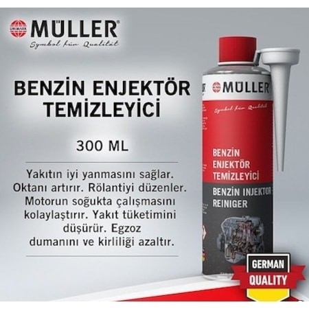 Müller Benzin Enjektör Temizleyici Yakıt Katkısı 300 Ml