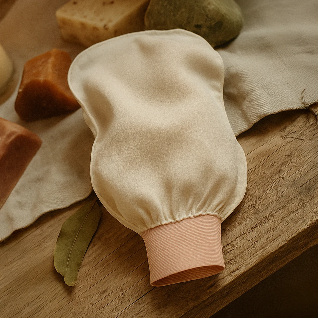 %100 Doğal İpek Lifi – Yüz ve Vücut Temizleme – Peeling Etkili Cilt Lifi