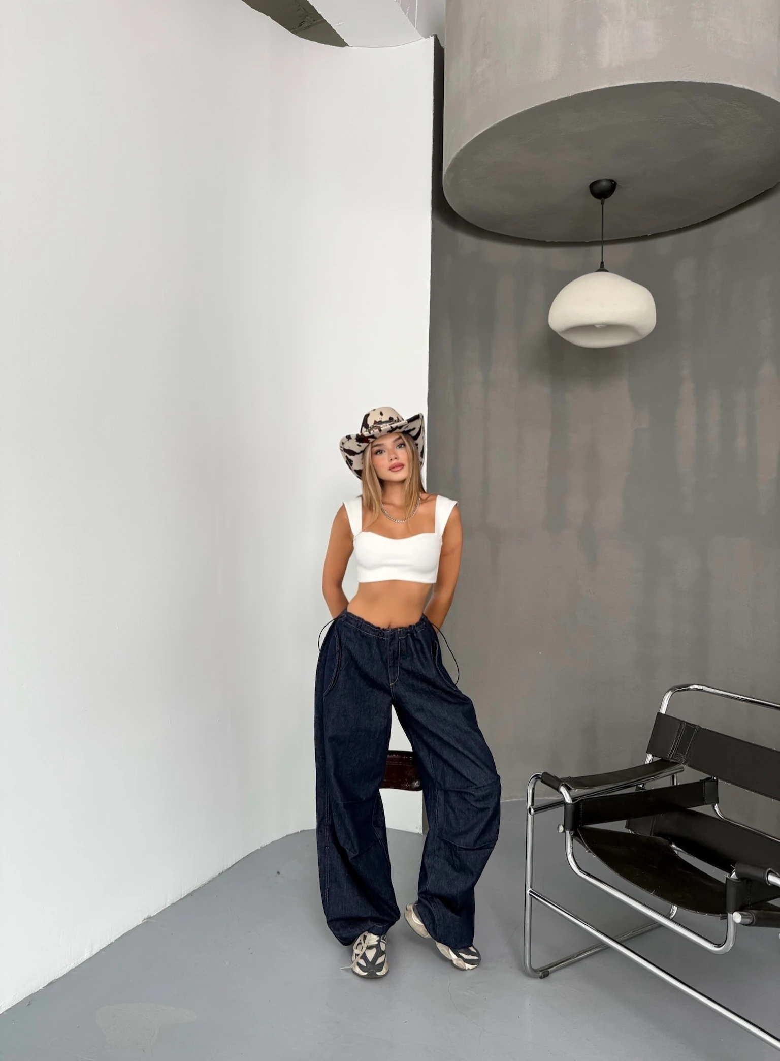 Oversized Jogger Jeans 