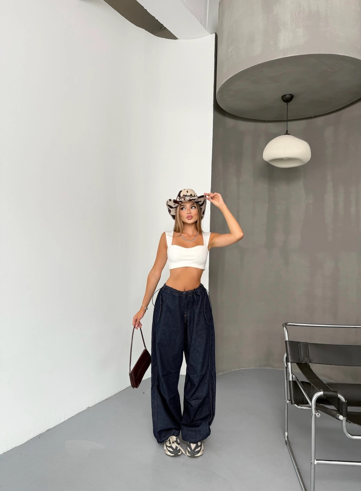 Oversized Jogger Jeans 