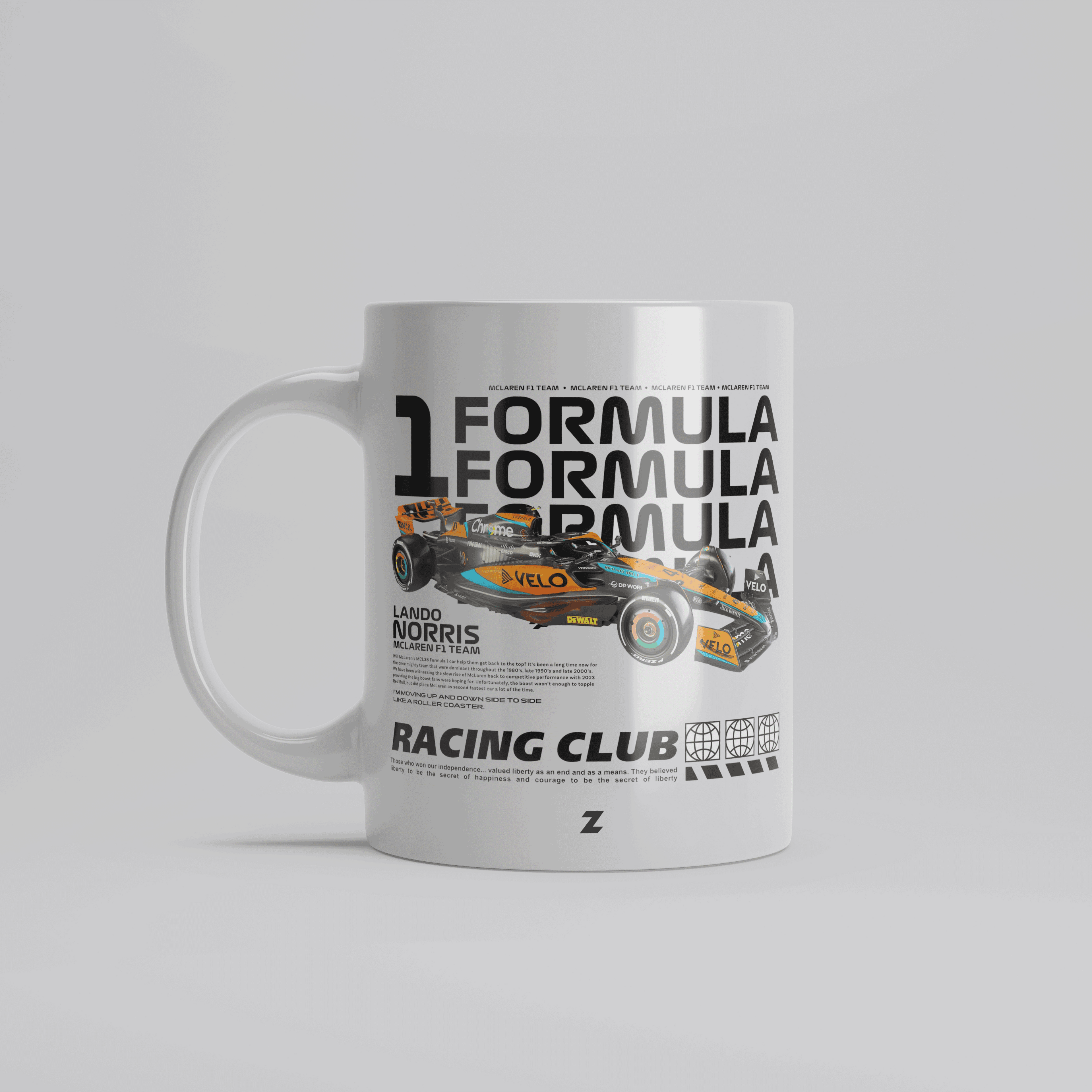 Lando Norris Mclaren Mug