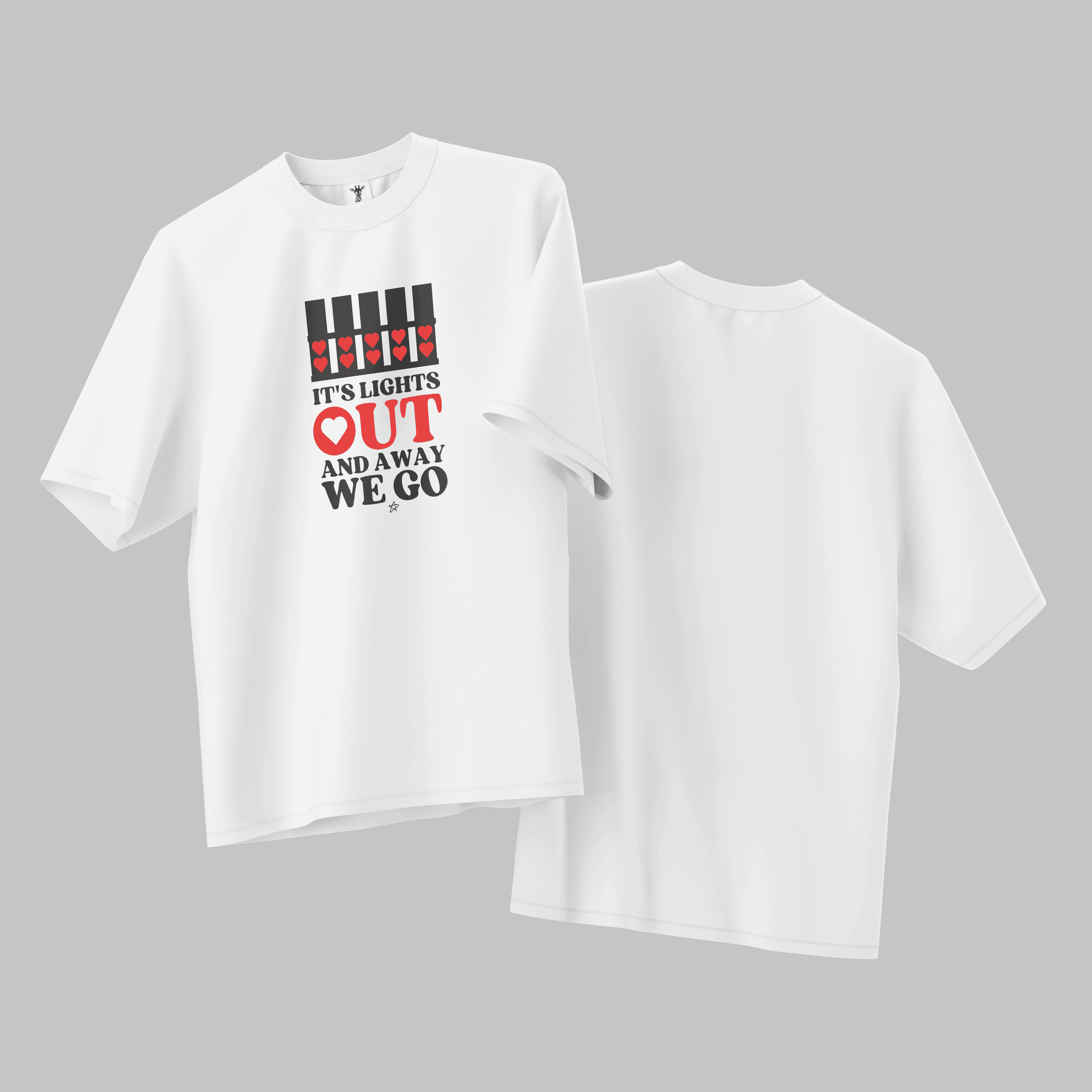 Lights Out Oversize T-Shirt