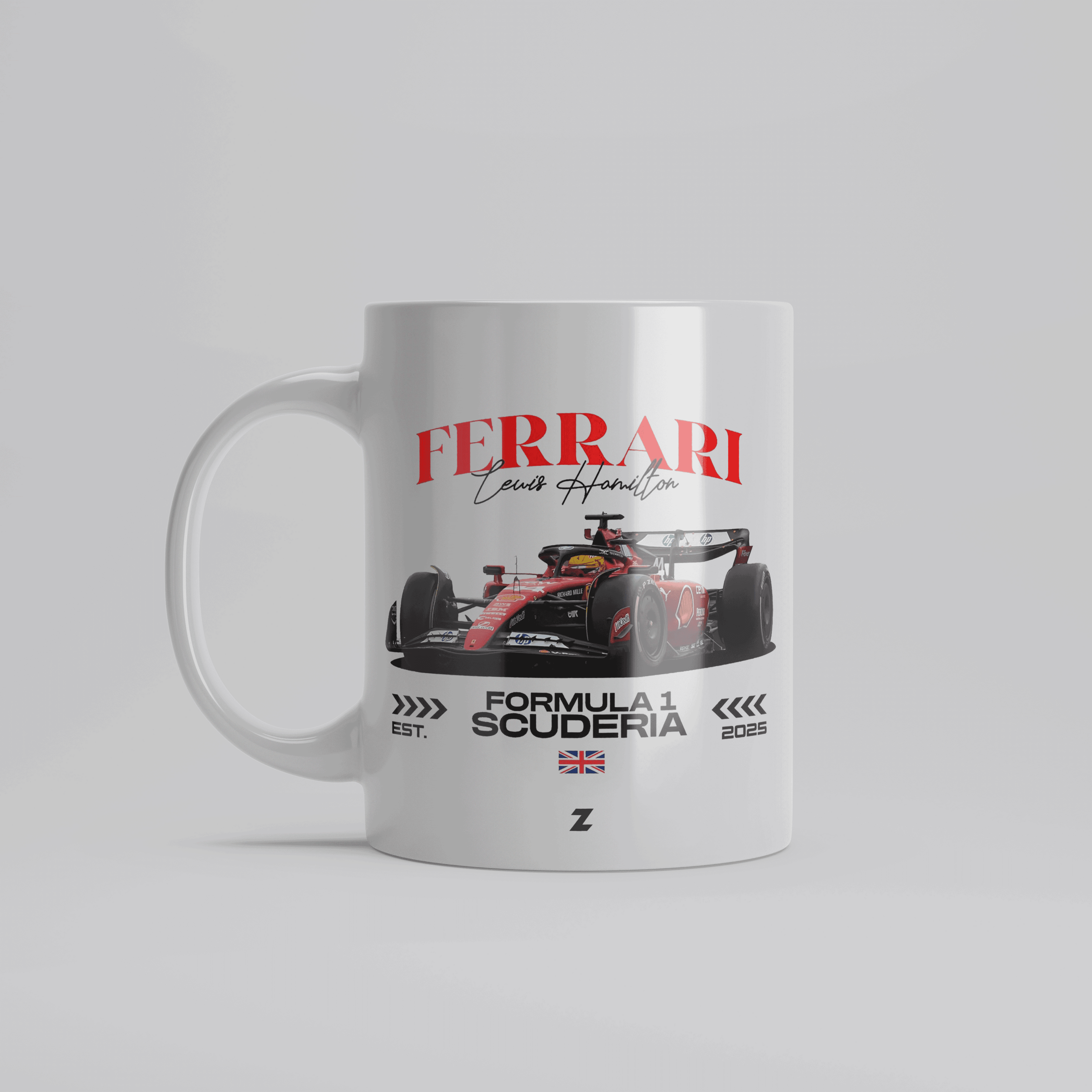 Lewis Hamilton Ferrari Mug