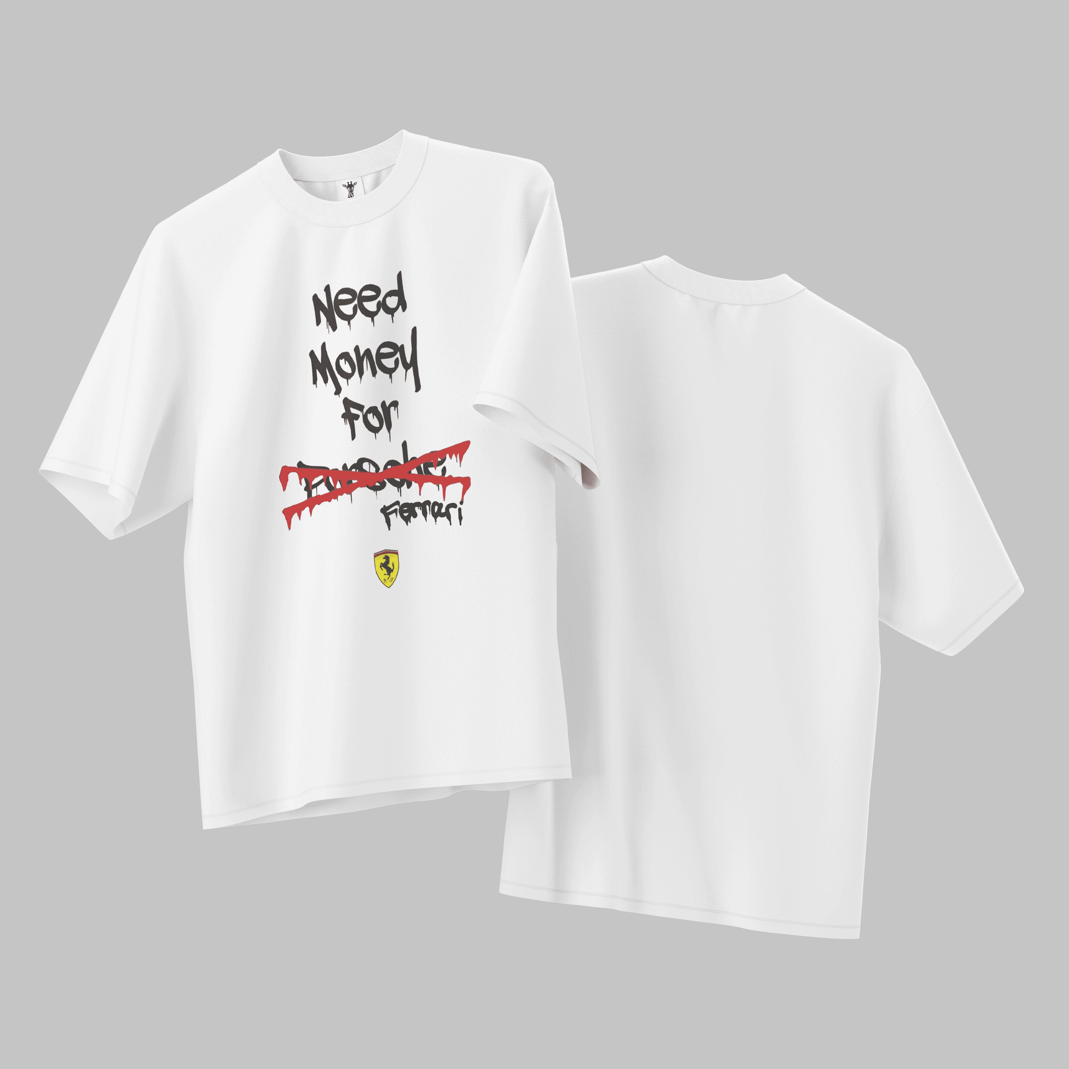 Need Money Oversize T-Shirt