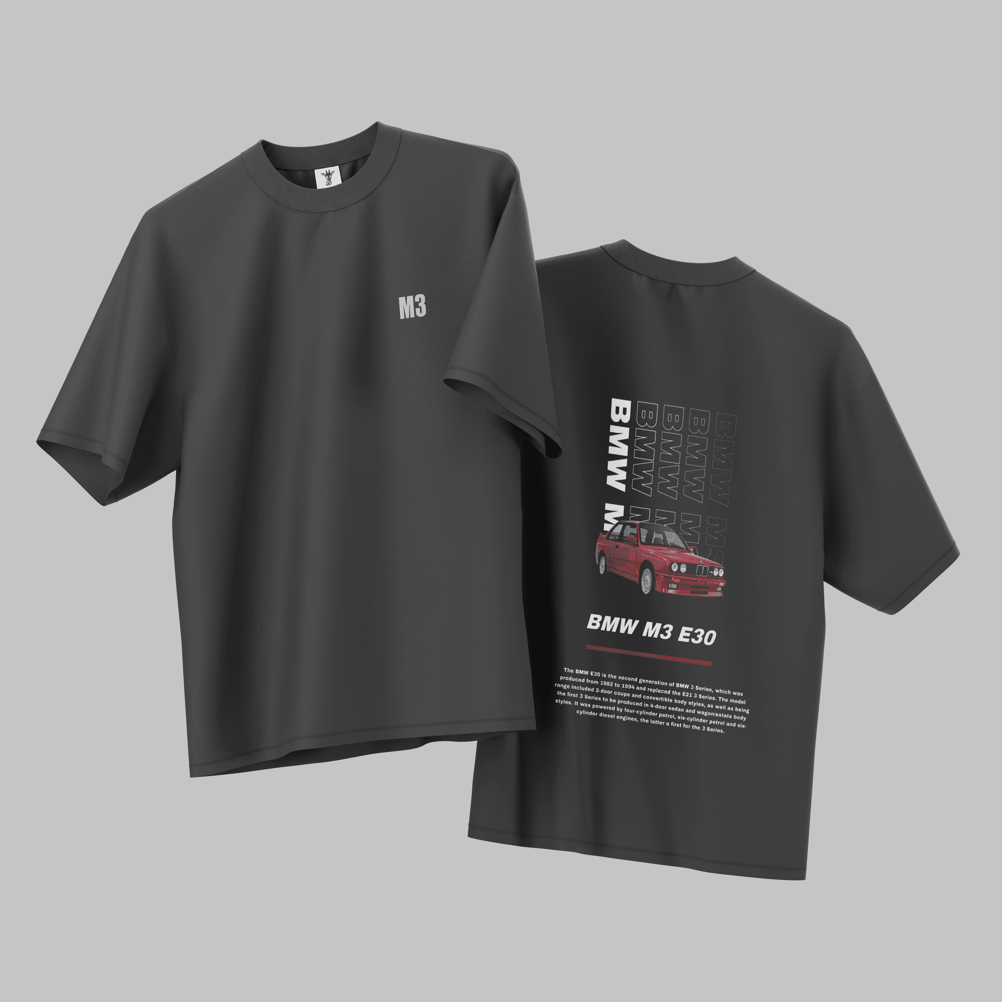 BMW M3 E30 Oversize T-shirt