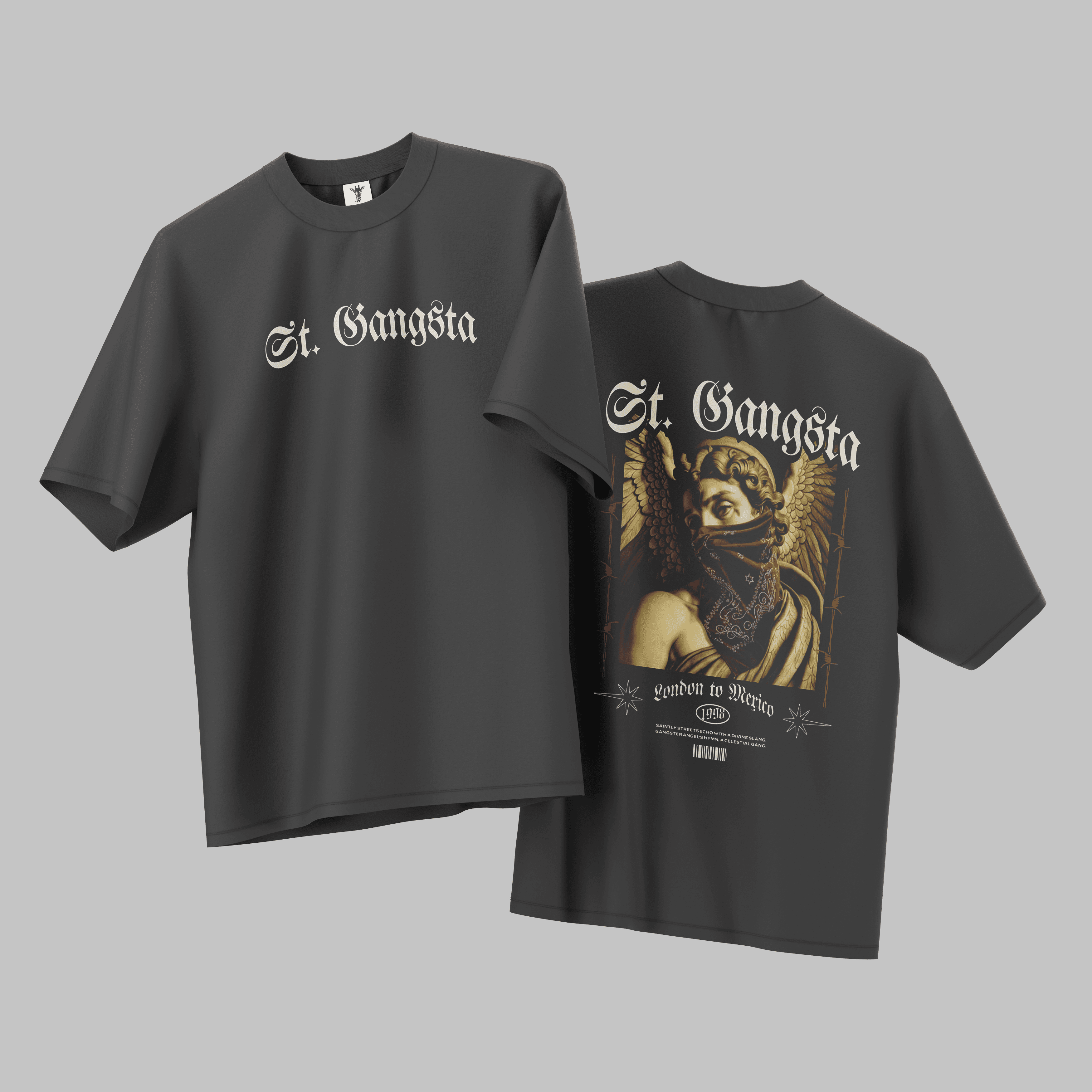 z.c. Gangsta Oversize T-Shirt