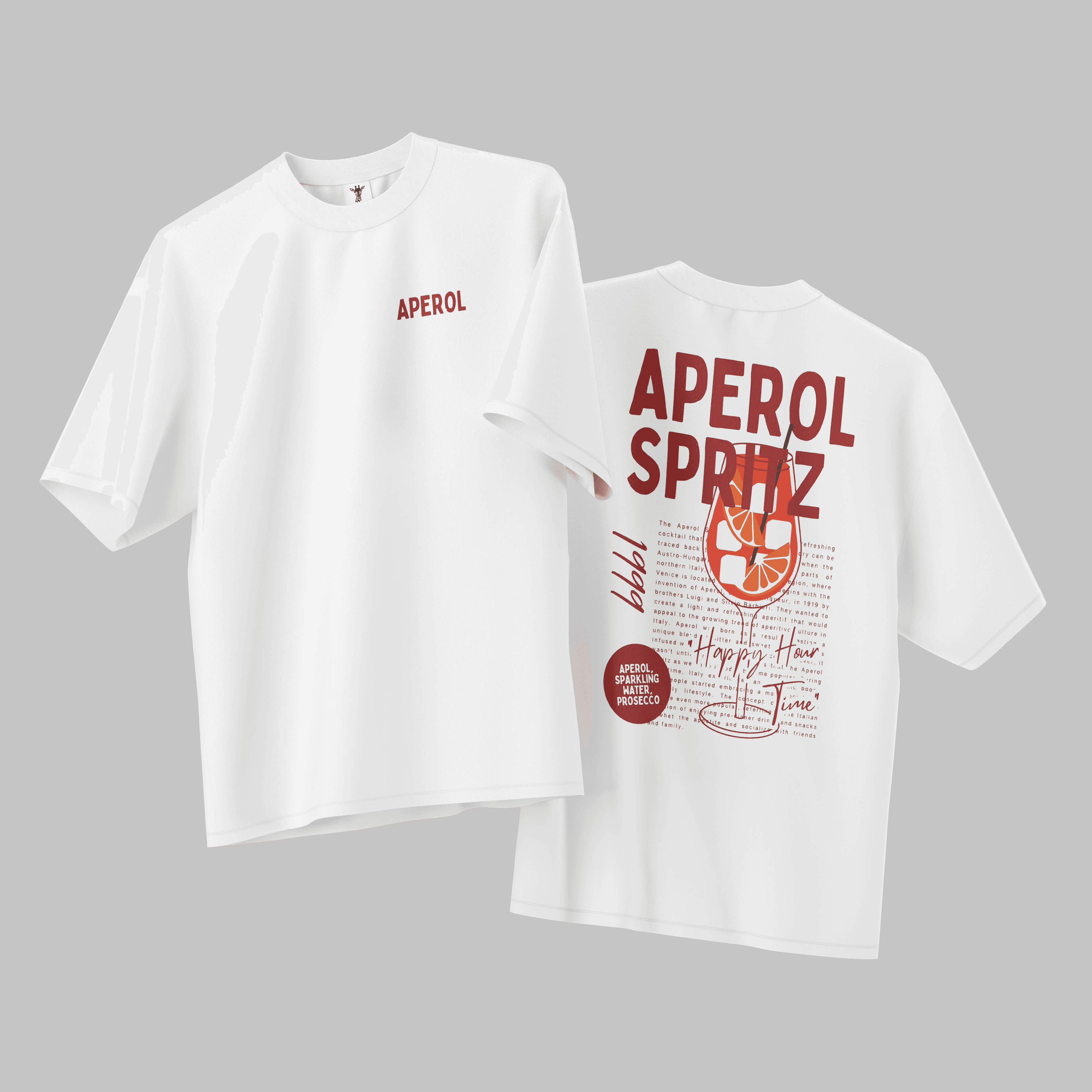 Aperol Spiritz Oversize T-Shirt