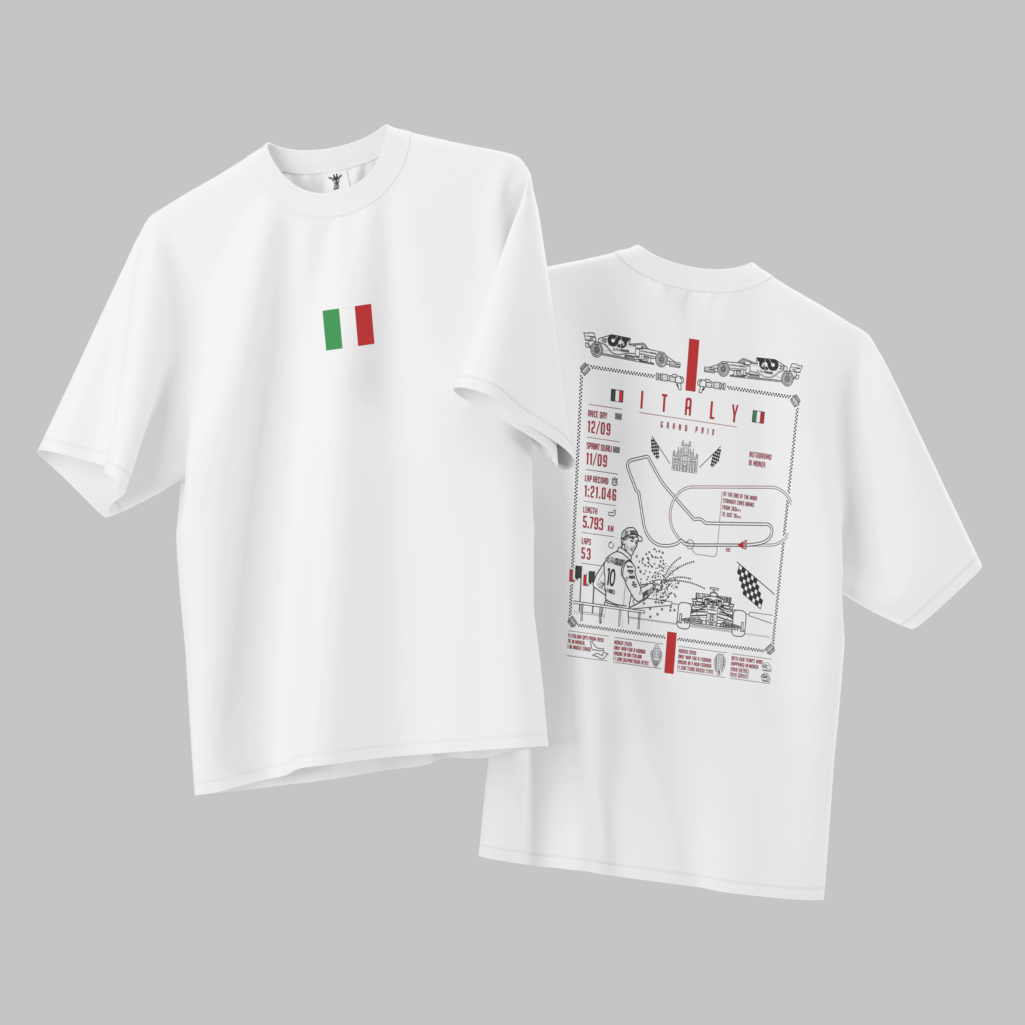 F1 Italy Oversize T-Shirt