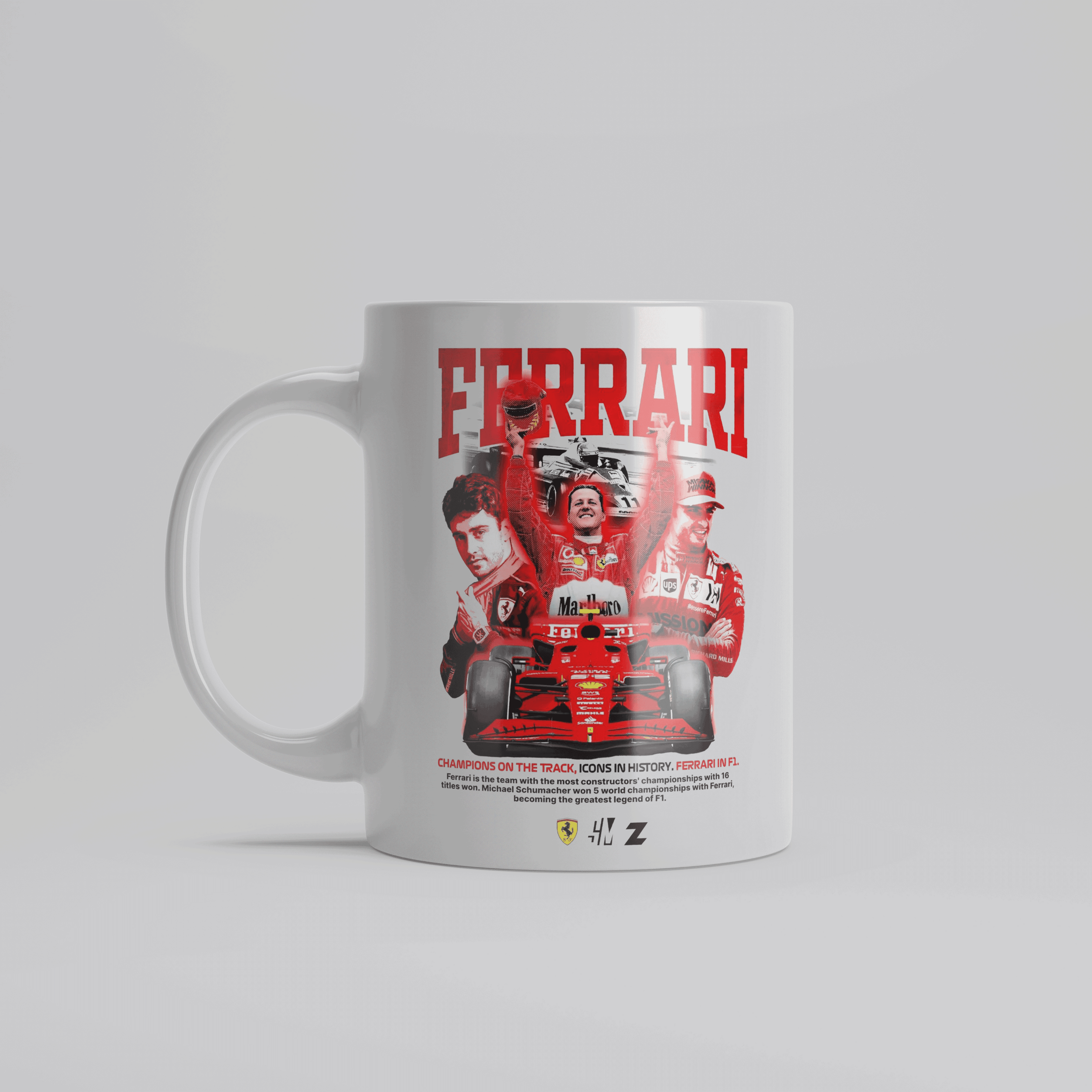 Icons İn Ferrari Team Mug