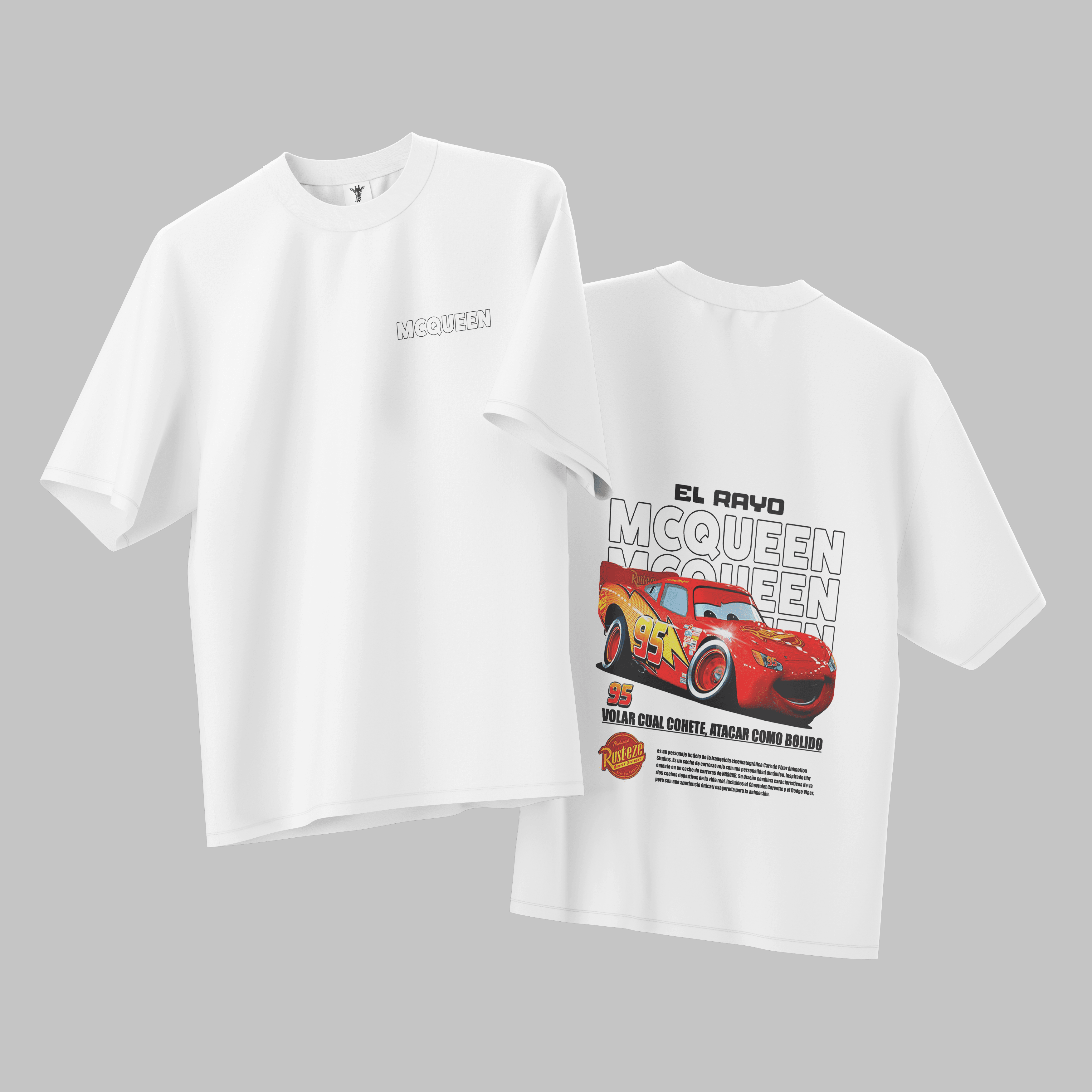 Car's McQueen Oversize T-shirt
