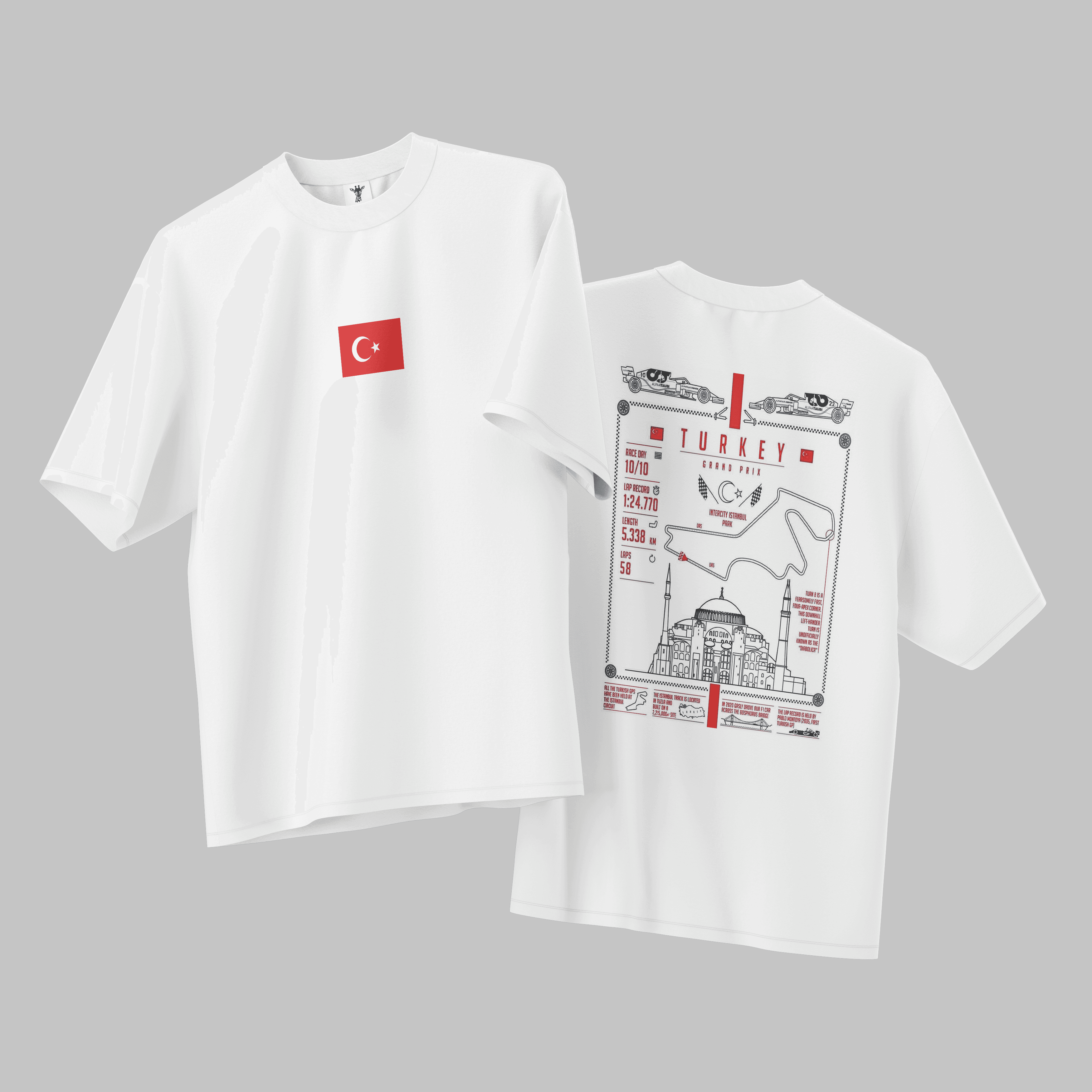 F1 Turkey Oversize T-Shirt