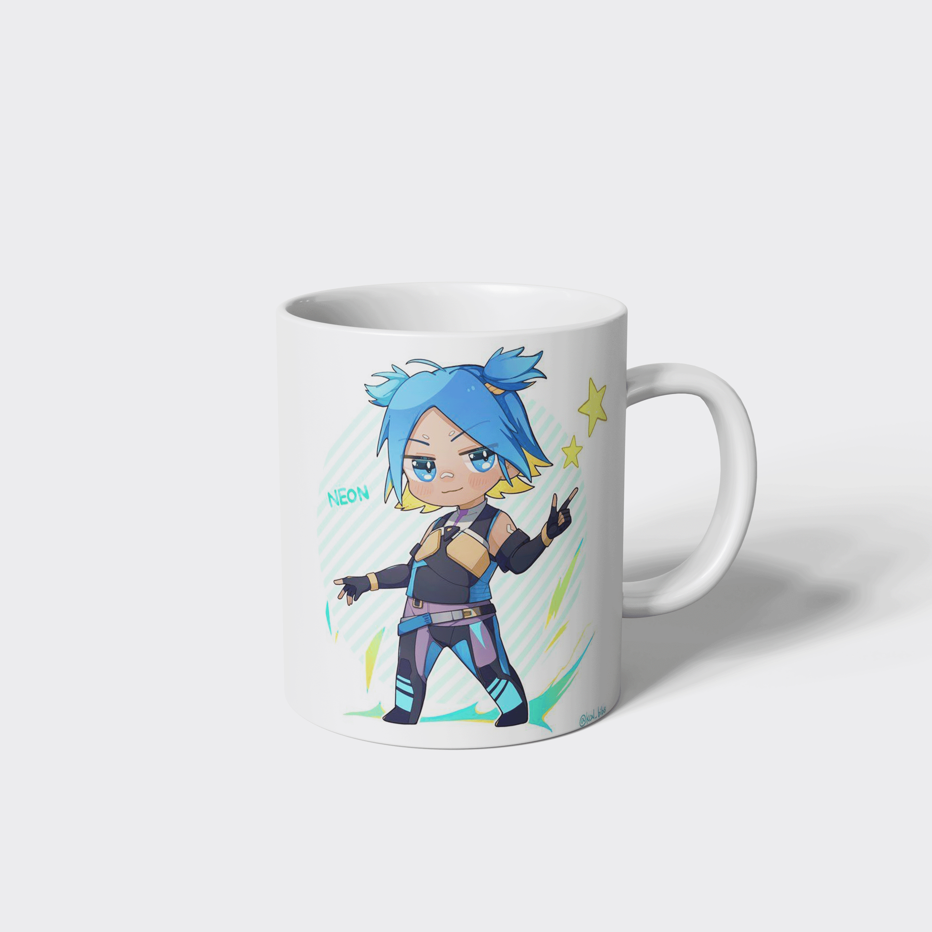 Valorant Neon Mug