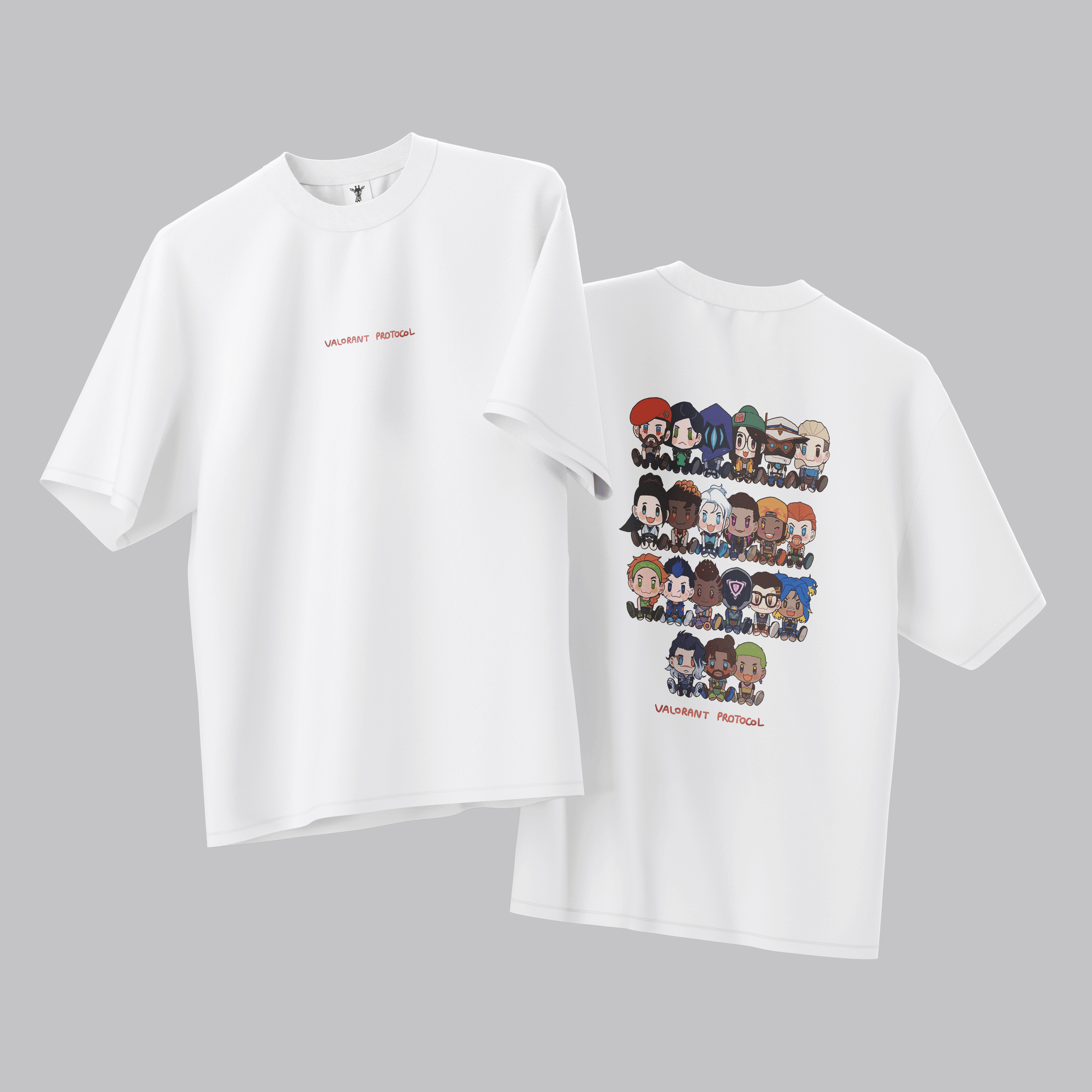 Valorant Protokol Oversize T-Shirt