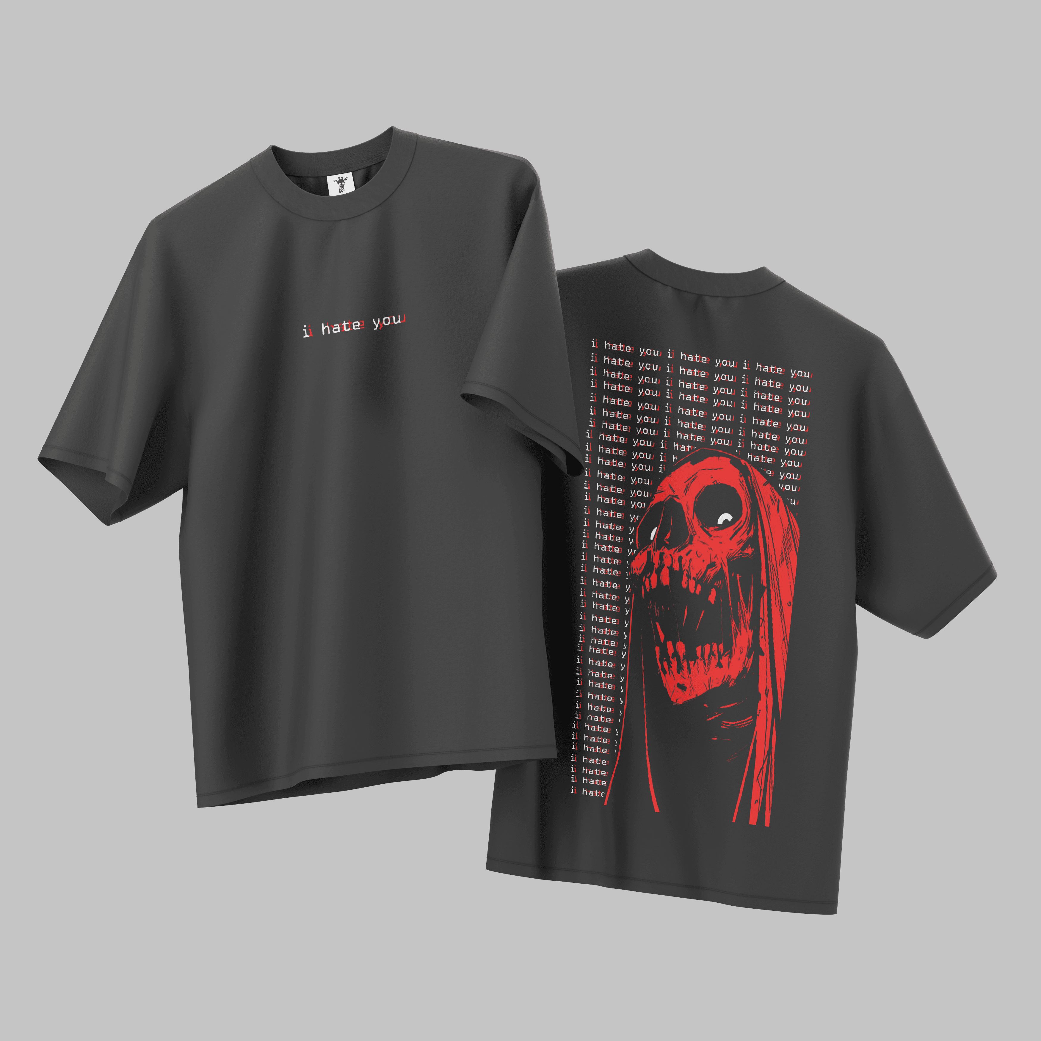 z.c. Hate Oversize T-Shirt