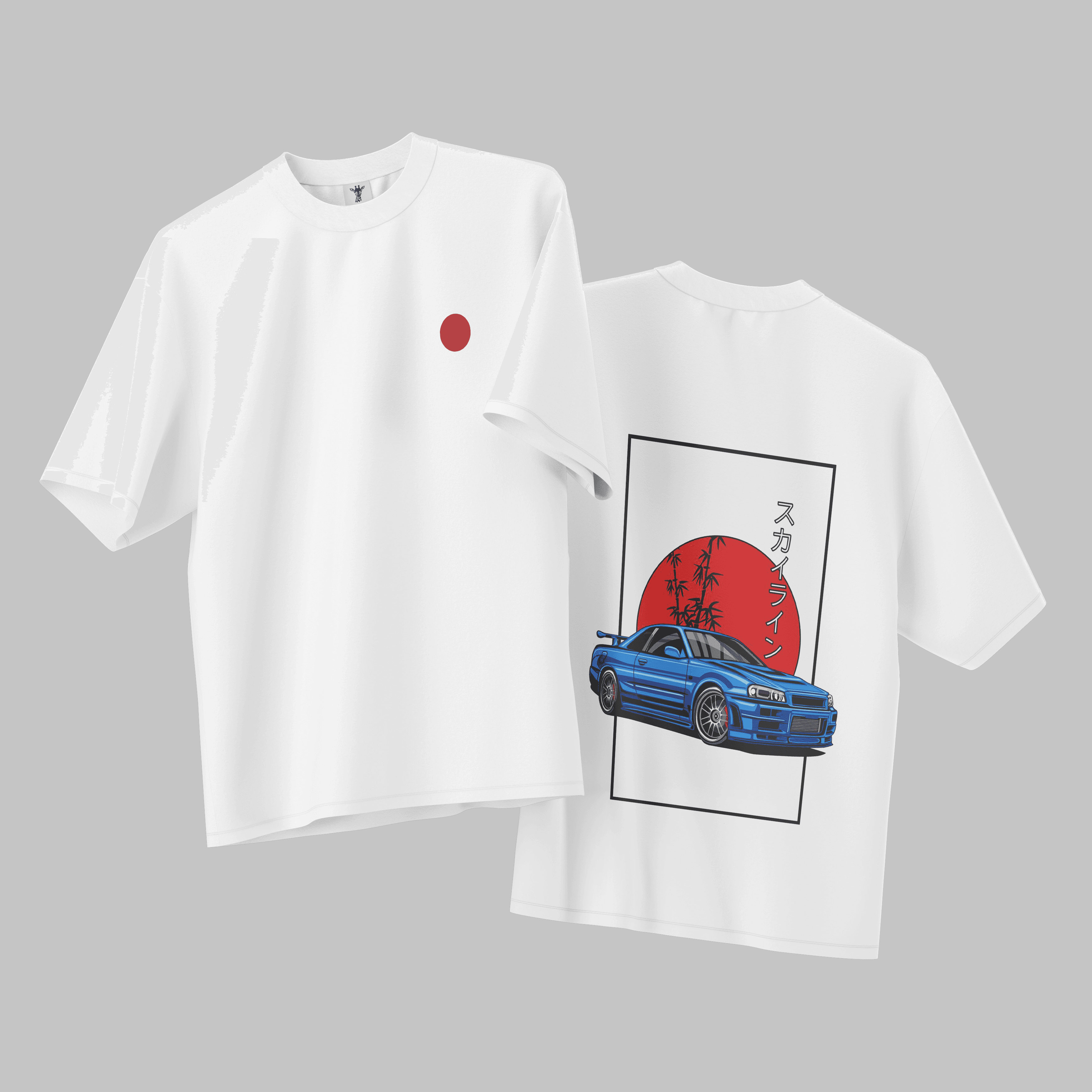Japenese Car's Oversize T-shirt