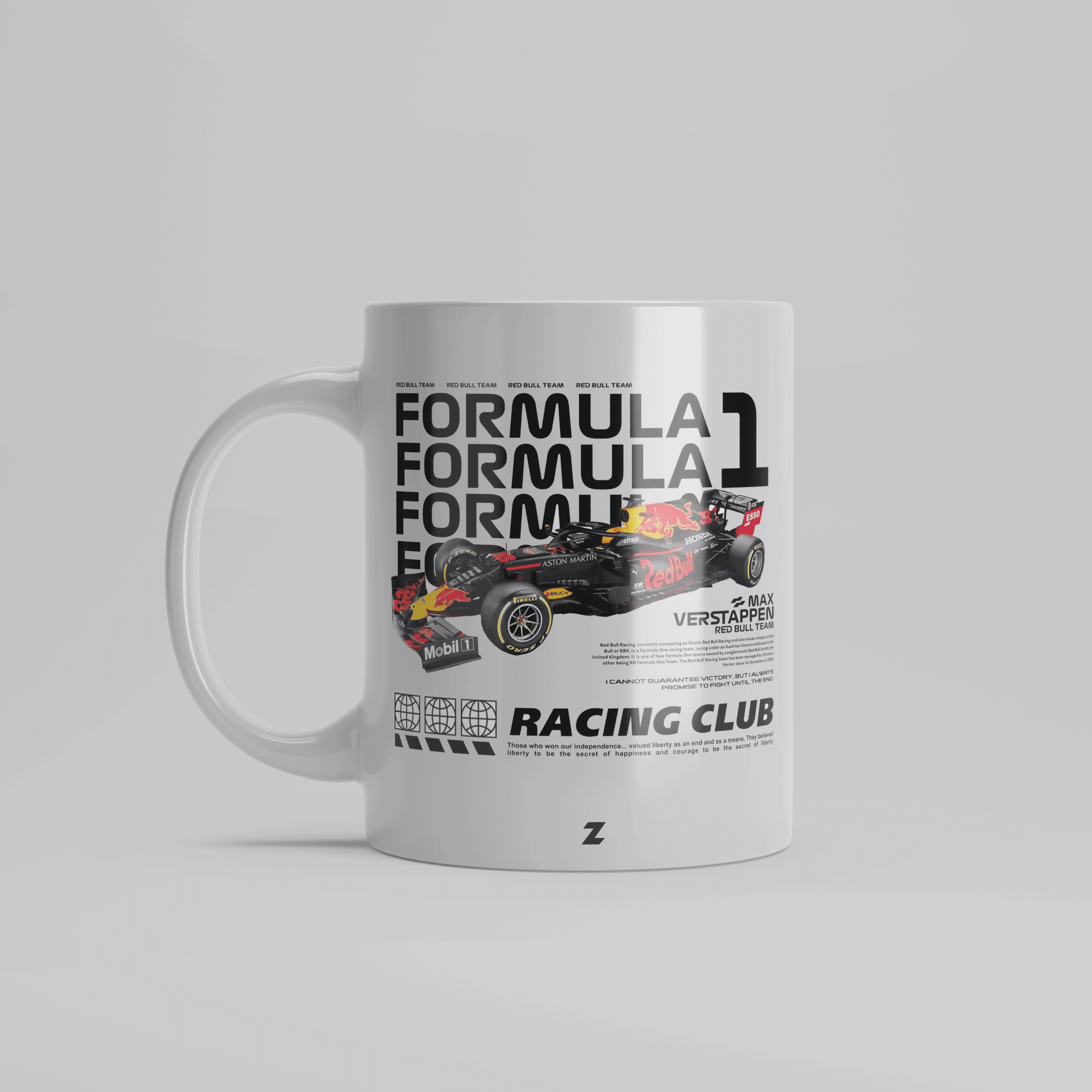 Max Verstappen Red Bull Mug