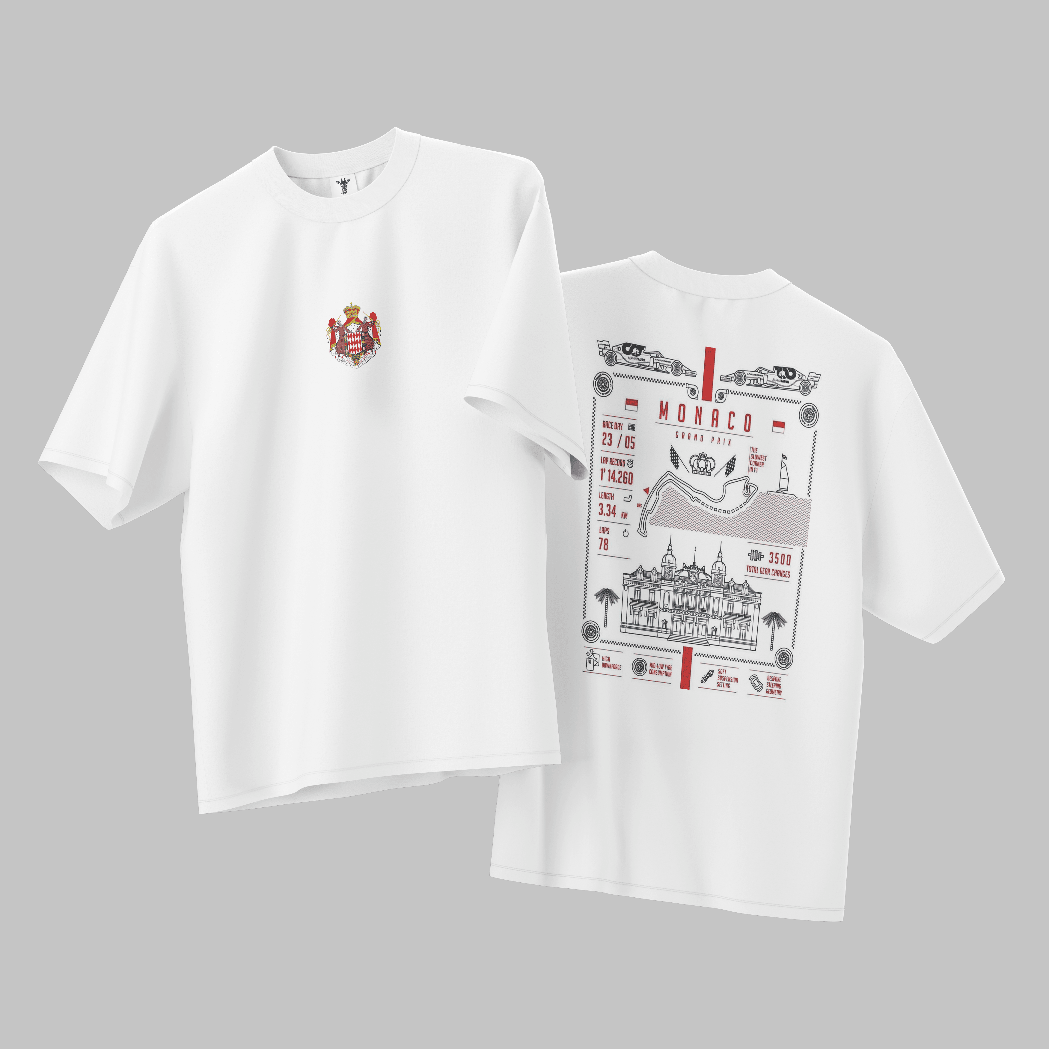F1 Monaco Oversize T-Shirt