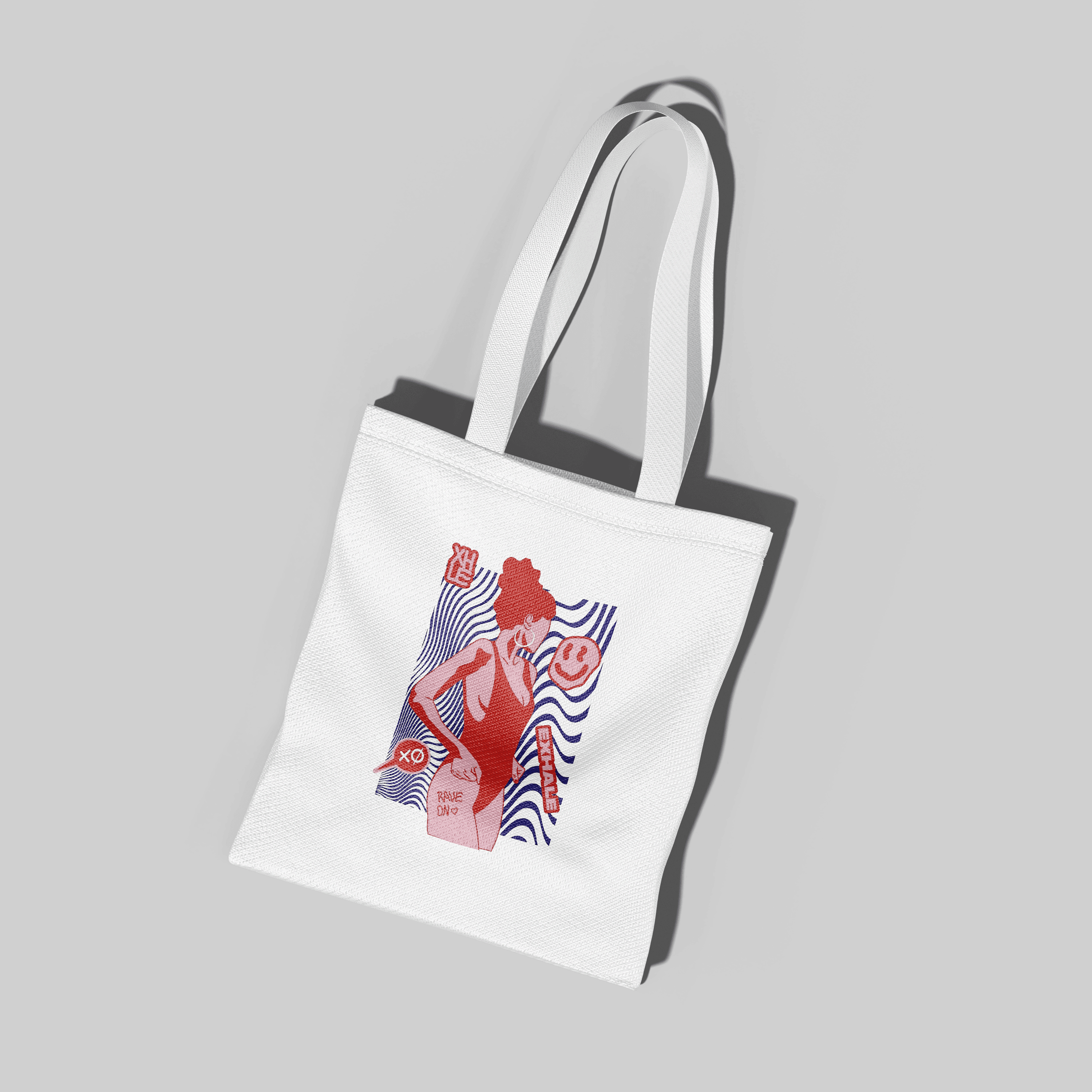 Exhale Tote Bag
