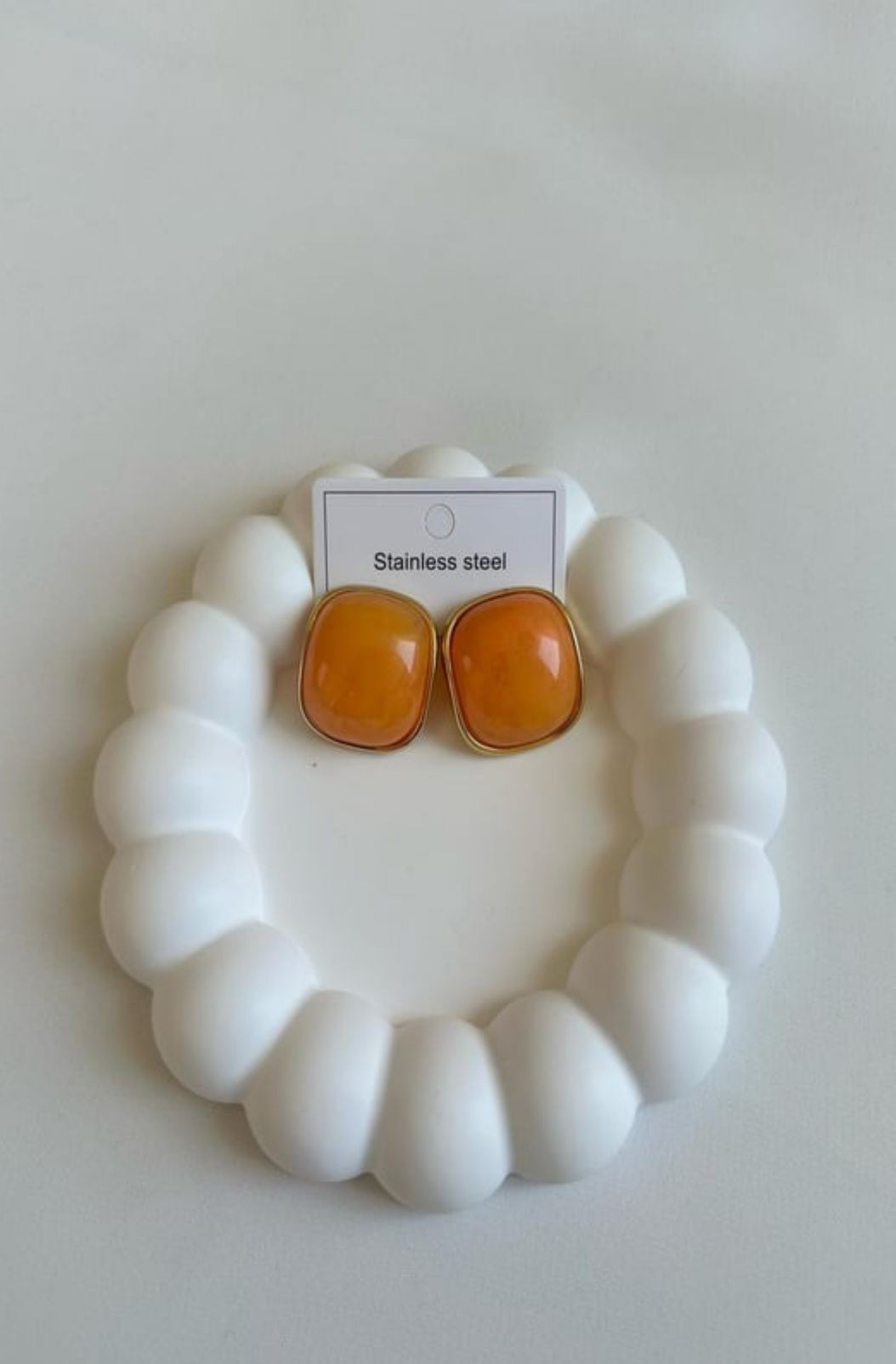 ORANJ BONİBON ÇELİK GOLD KÜPE